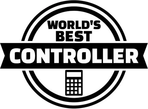 World's best controller button Stock Illustration