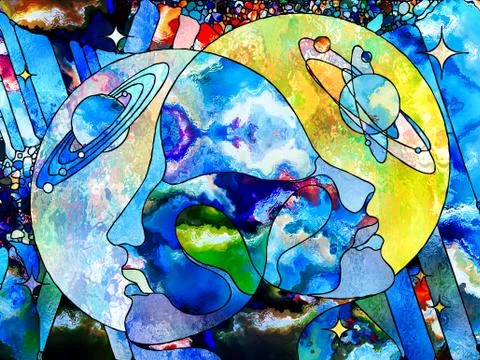 Worlds of Each Other 無料イラスト素材