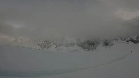 World's fourth highest peak mount Lhotse. Stock Footage 169624888