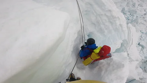 World's fourth highest peak mount Lhotse. Stock-Footage 201843618