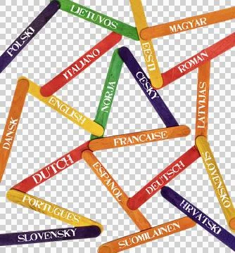 The world's language connection Stock Photos