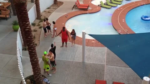 WORLDSTAR Pool Fight! Stock Footage 273016233