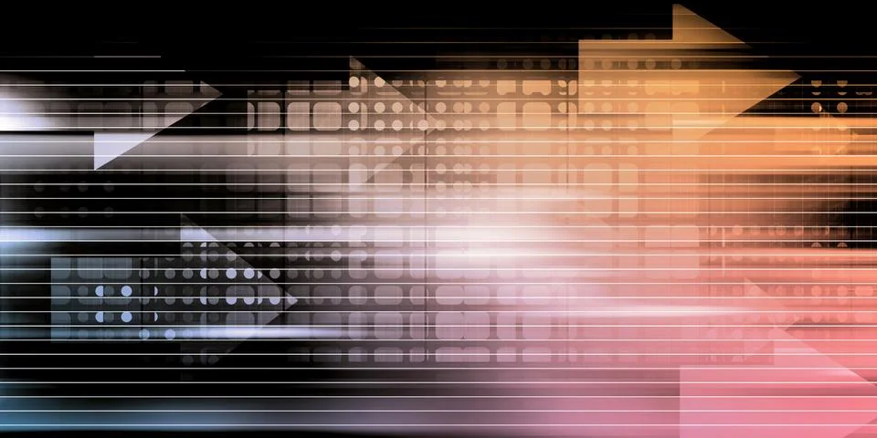 Worldwide Computer Connectivity Stock Illustration