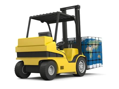 Worldwide delivery Stock Illustration