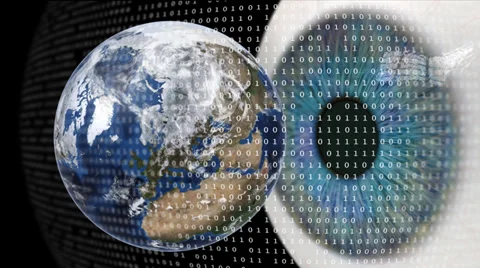 Worldwide digital surveillance. Vidéo 35333502