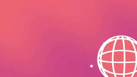 Worldwide Network Illustration Stock Footage 336062051