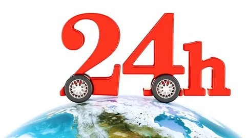 Worldwide same day delivery concept, 3D rendering Video stock 85175112