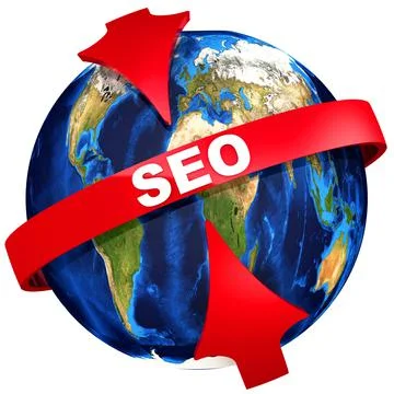 Worldwide SEO Stock Illustration