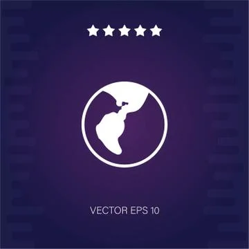 Worldwide vector icon Stock Illustration