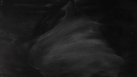 Worm in apple on blackboard Stock Footage 70749017