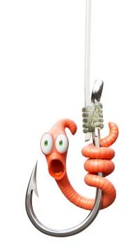 Worm bait Stock Illustration