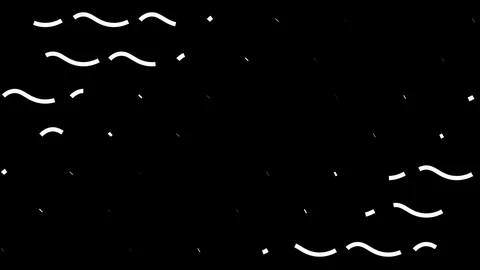Worm golven 0102 slow (alpha, 4) Video stock 84638062