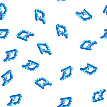 Worm hole isometric icon seamless pattern Stockillustratie