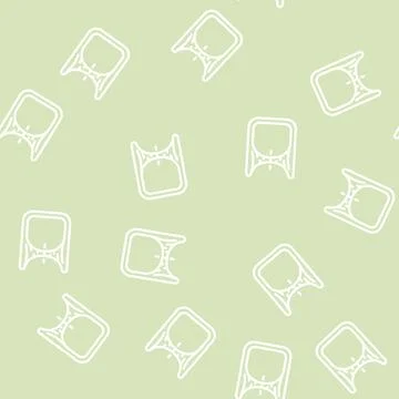 Worm hole line vector seamless pattern Stock Illustration