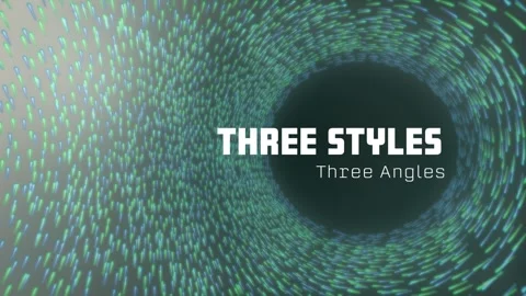Worm Hole Space Titles 스톡 After Effects