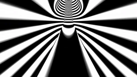 Worm Tunnel Looping Animation Stock Footage 73344349