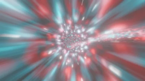 Wormhole Animation Colorful Video stock 146328498