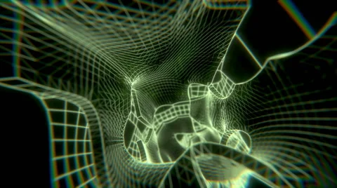 Wormhole Animation (HD) Stock Footage 41387845