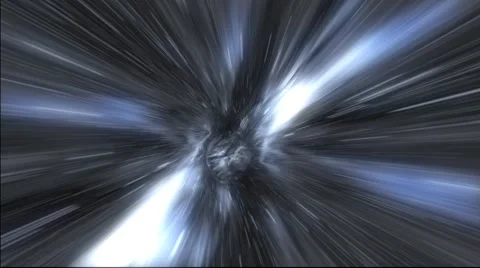 Wormhole Black &amp; White 動画素材 66448610