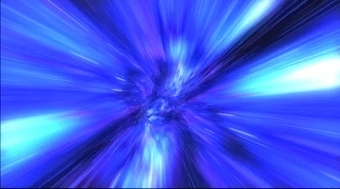 Wormhole Blue Stock Footage 66448625