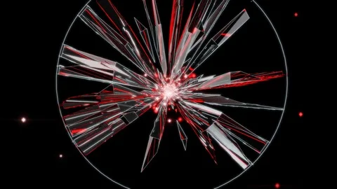 Wormhole City Looping Animation Stock Footage 73433745