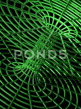 Wormhole, conceptual artwork Stock Illustration