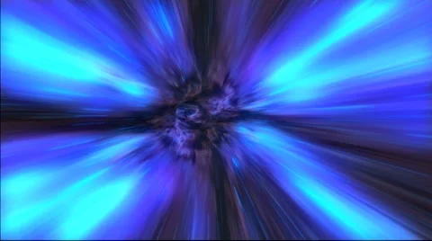 Wormhole Cyan Stock Footage 66448632