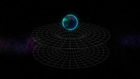Wormhole Earth Demonstration Video stock 348577328
