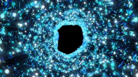 Wormhole Video stock 86601571