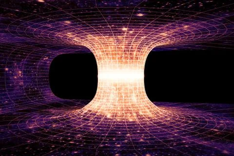 Wormhole Stock Illustration