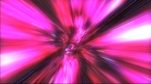 Wormhole Pink Stock Footage 66448731