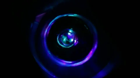 Wormhole Portal time travel Stock Footage