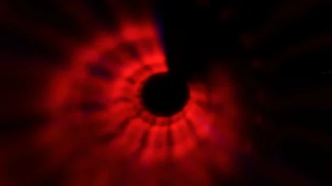 Wormhole portal tunnel loop | hyperspace and warp speed Stock Footage 107753187