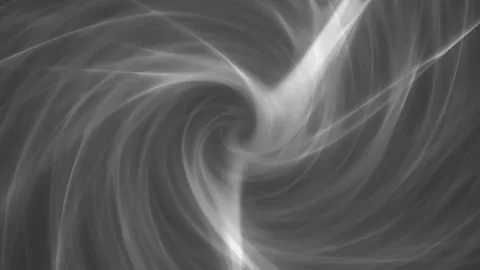Wormhole Rotation Animation Effect Black And White Monochrome Stock Footage 260039257
