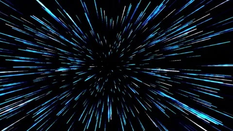 Wormhole &amp; Space Warp Drive Stock Footage 343878531