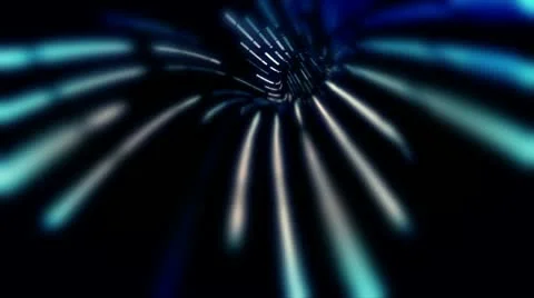 Wormhole though time and space, science fiction style. Stock-Footage 11316766