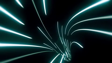 Wormhole through time and space, data technology style. Stock Footage 61536492