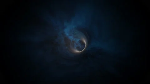 Wormhole through time and space, warp through science fiction. Abstract jump in Stock Footage 150886990