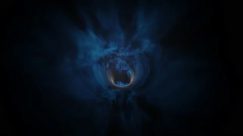 Wormhole through time and space, warp through science fiction. Abstract jump in Stock Footage 150888208