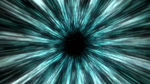Wormhole through time and space, warp through science fiction Stock-Footage 234318409