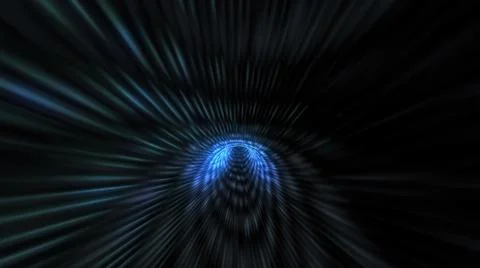 Wormhole through time and space, flashy high tech style. Travel through this  Stock Illustration
