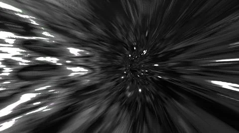 Wormhole through time and space, flashy high tech style. Travel through this  Stock Illustration