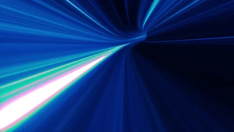 A wormhole in time and space, warping through science fiction. Abstract jump Stock Footage 156659320