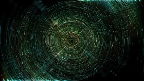 A wormhole in time and space, warping through science fiction. Stock Footage 276507239