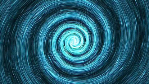 A wormhole in time and space, warping through science fiction Stock Illustration