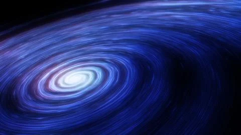 A wormhole in time and space, warping through science fiction. Stock Illustration