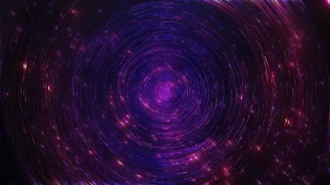 A wormhole in time and space, warping through science fiction. Stock Illustration