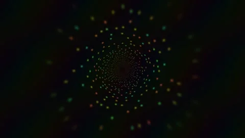 Wormhole tunnel vortex space background with seamless Stock Footage 341526658