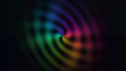 Wormhole Tunnel Vortex Space Background Seamless Loop Stock Footage 341528679