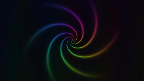 Wormhole Tunnel Vortex Space Background Seamless Loop Stock Footage 341589036